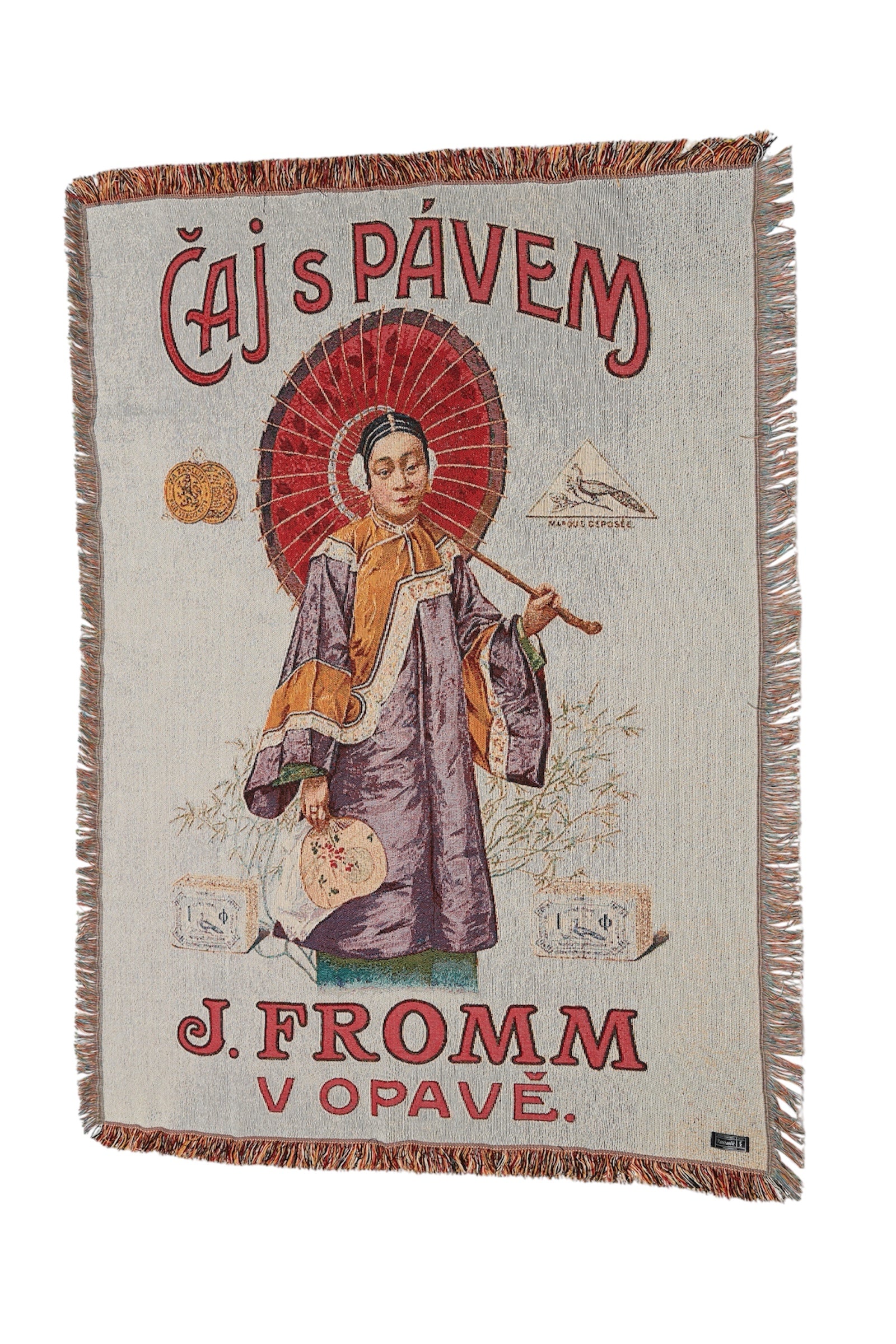 Caj's Pávem’s Eco Capri Picnic & Home Throw